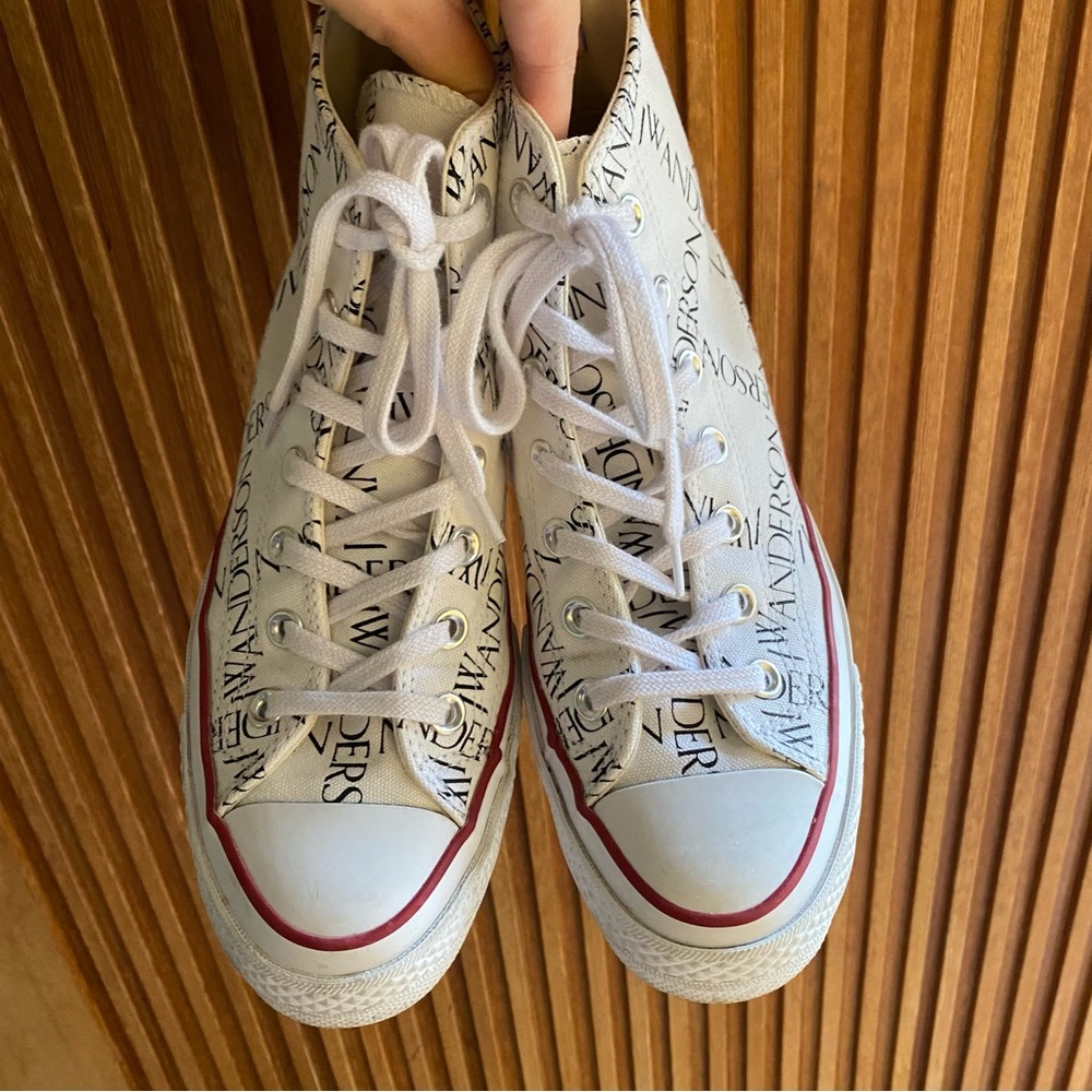 JW Anderson X Converse Chuck 70 Hi sneaker white black - Picture 5 of 16